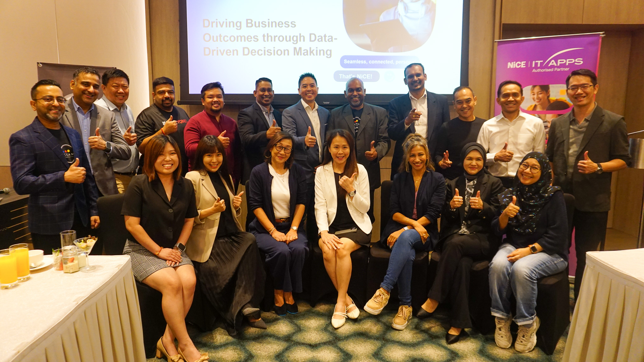 NICE Roundtable Session: Driving Business Outcomes through Data-Driven Decision Making NICE Roundtable Session: Driving Business Outcomes through Data-Driven Decision Making