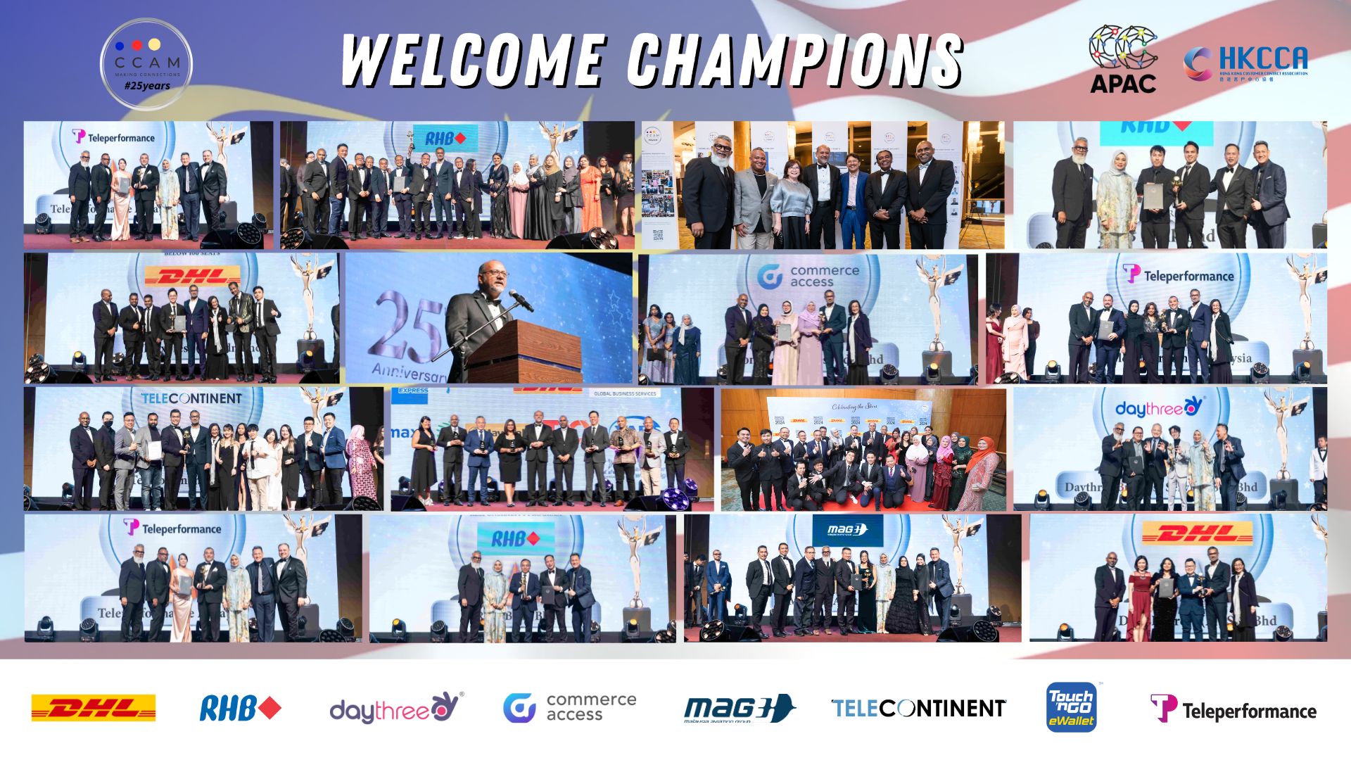WELCOME CHAMPIONS